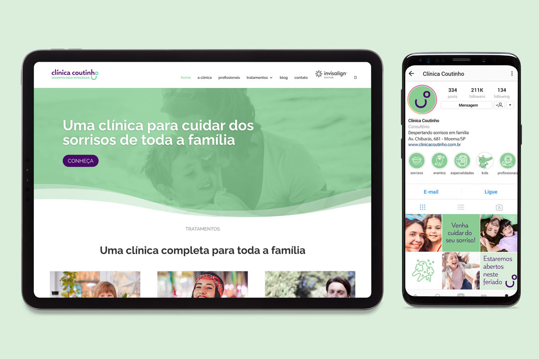 design-website-redes-sociais-clinica-odontologica