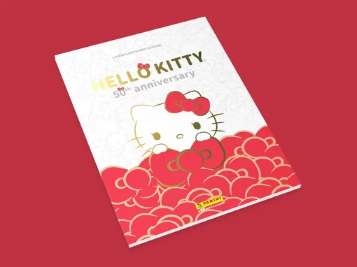 Álbuns colecionáveis Hello Kitty e Sex Education