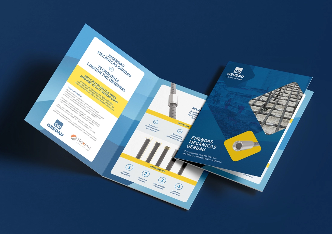 Gerdau-design-editorial-emendas-mecanicas-interno Imagem de dois perfumes e um hidratante da linha Natura Humor Galáxia e Estelar